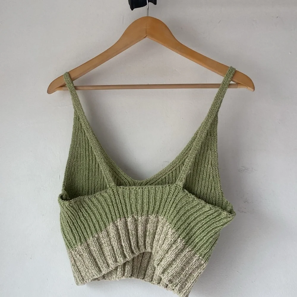 Free People M Here All Day Brami Top